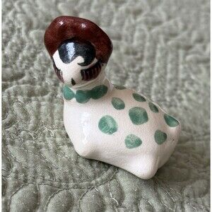 Rio Hondo Pottery Ma Turtle Figure From 1940's, 1  3/4" Tall